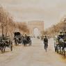 les champs élysées en 1900