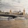 marchand de ballon sur le pont alexandre III