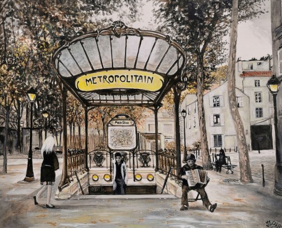 metro les abbesses