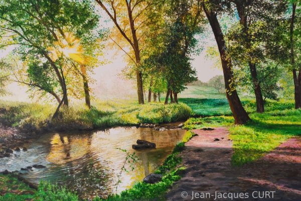 La rivière ensoleillée 