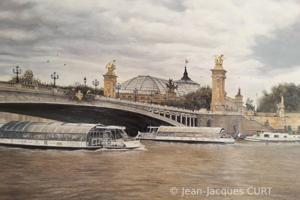 Le pont Alexandre III de Paris