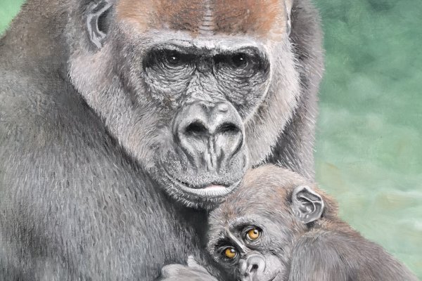 Mayombé et son petit 