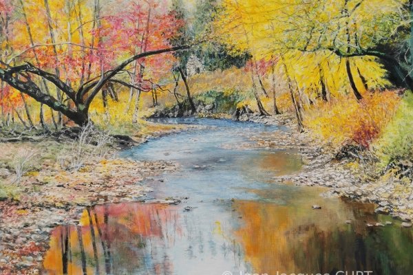 Une rivière en automne